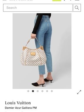 Louis Vuitton Damier Azur Galliera PM